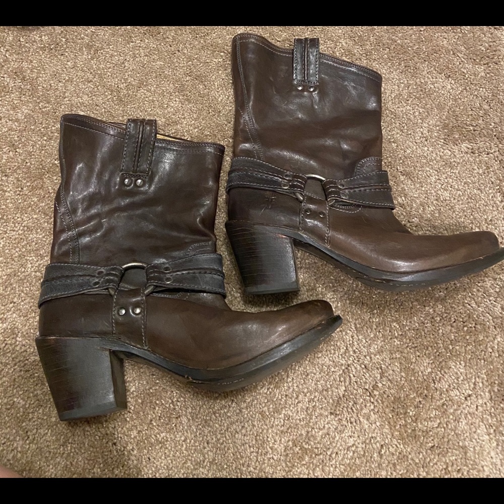 Frye cowgirl boots